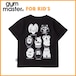 gym master ジムマスター KIDS My habits グラフィックTEE G721701k ブラック