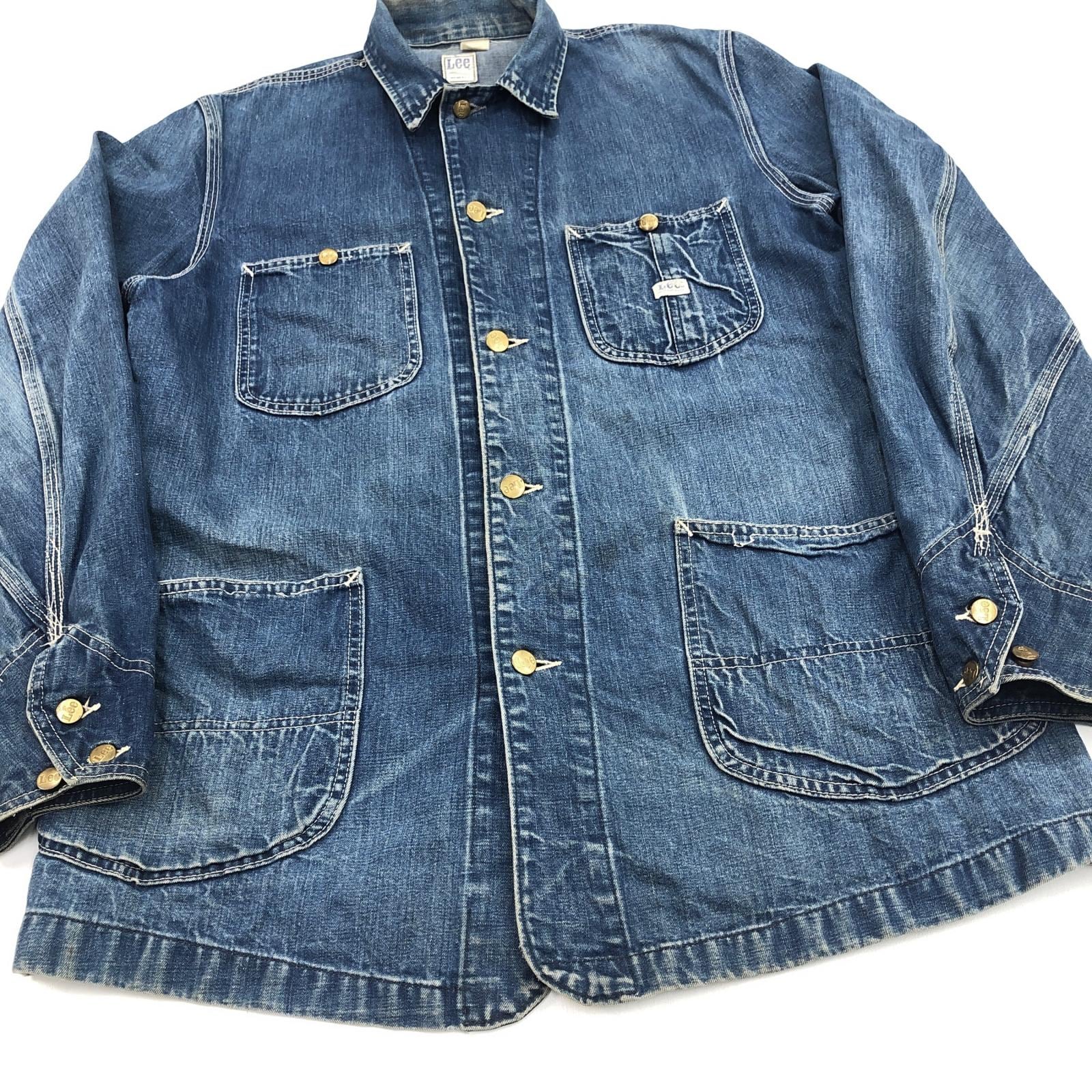 LEE リー 70年代 USA製 91-J デニム カバーオール デニムジャケット