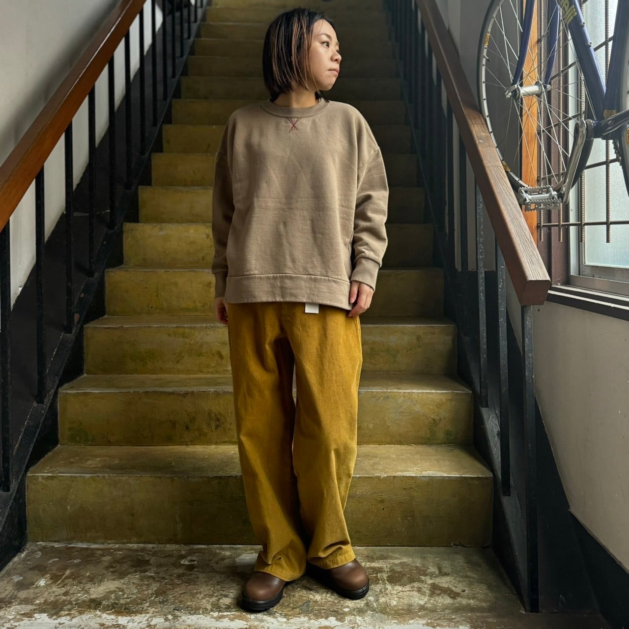 快晴堂 - 裏起毛・Girl's無地トレーナー | clever elephant