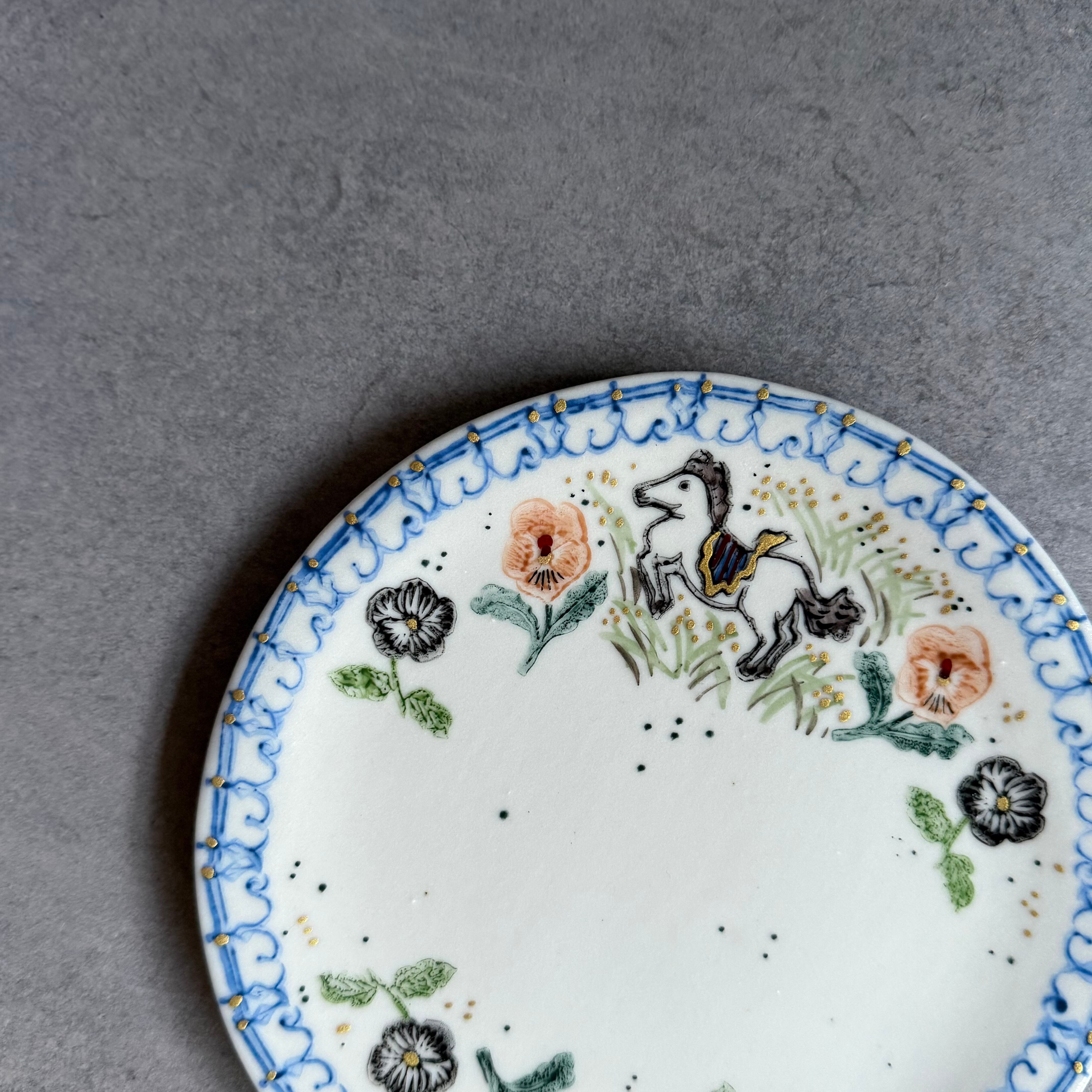 未使用☆つちやまり　プレート つちやまり plate | gallery 一白