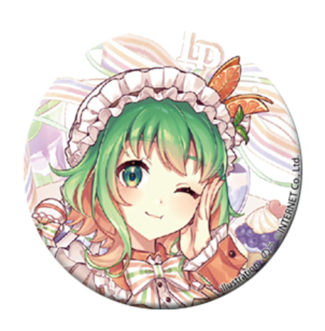GUMI缶バッジ（MICイラスト Lively Paradise 2025公式）