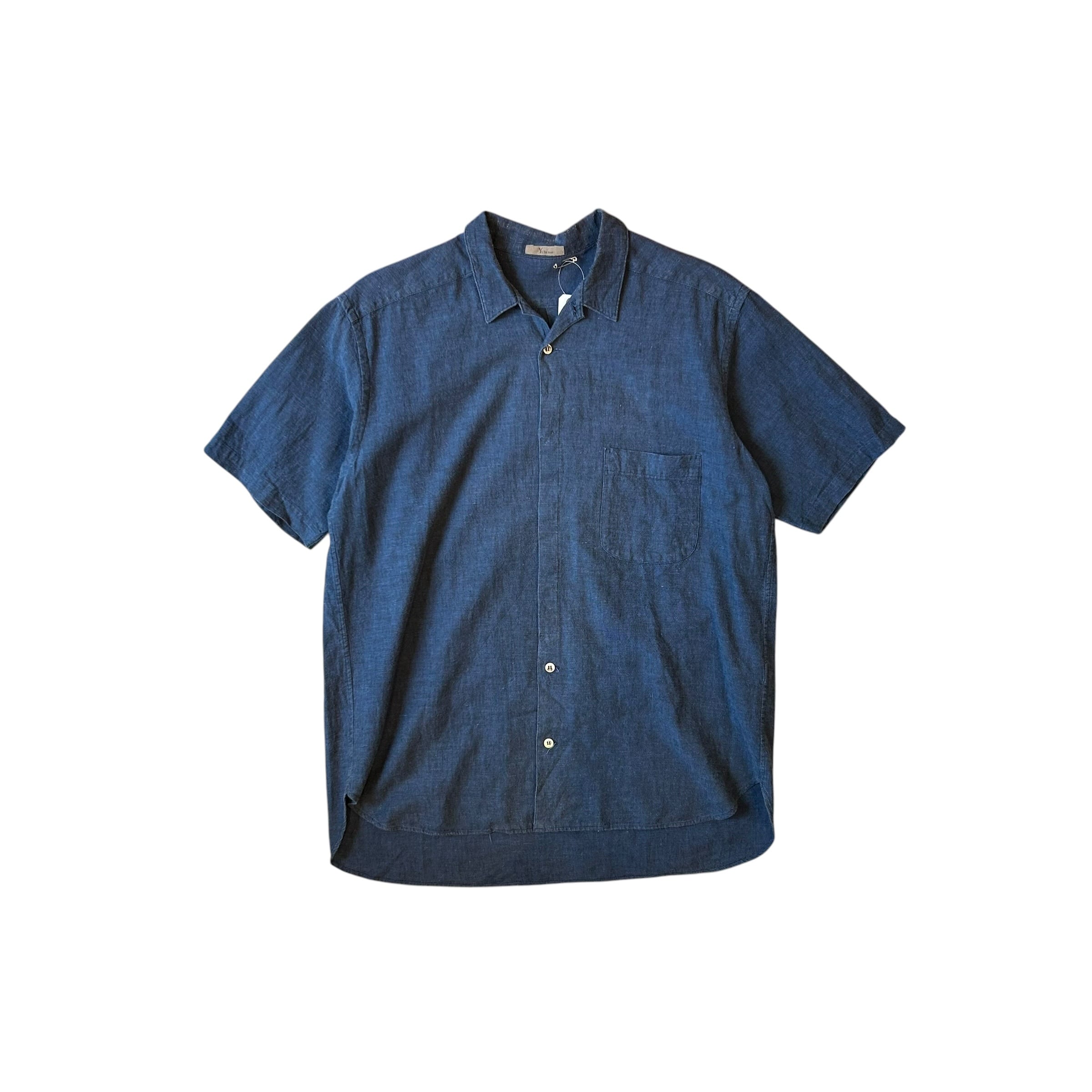Y's for men” Stripe cotton design L/S shirt | Kissmet