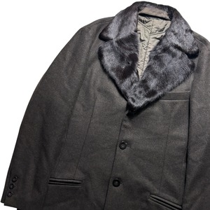 ARMANI COLLEZIONI cashmere blend wool “gang coat”