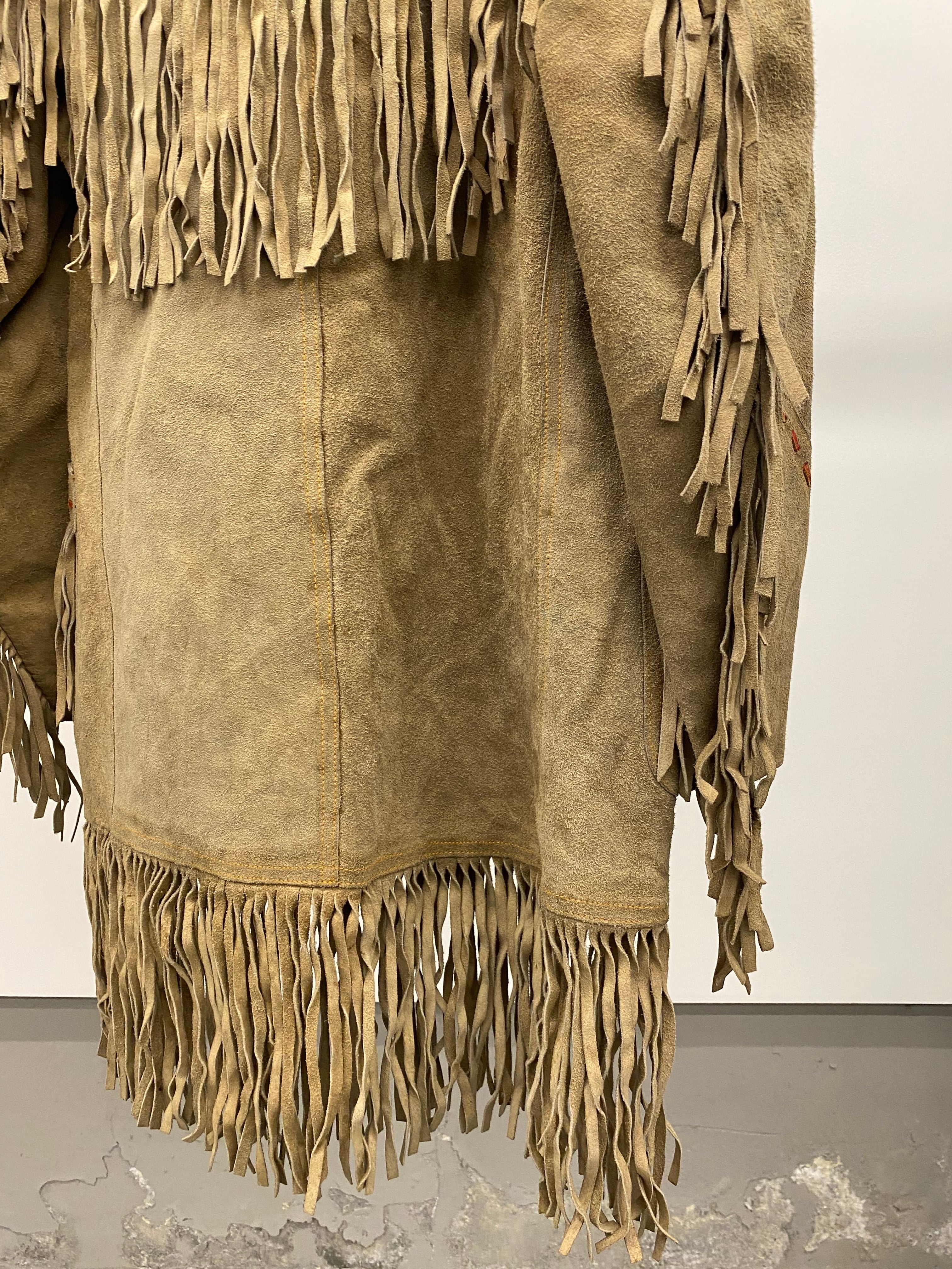 leather fringe jacket | RÉANIMATION