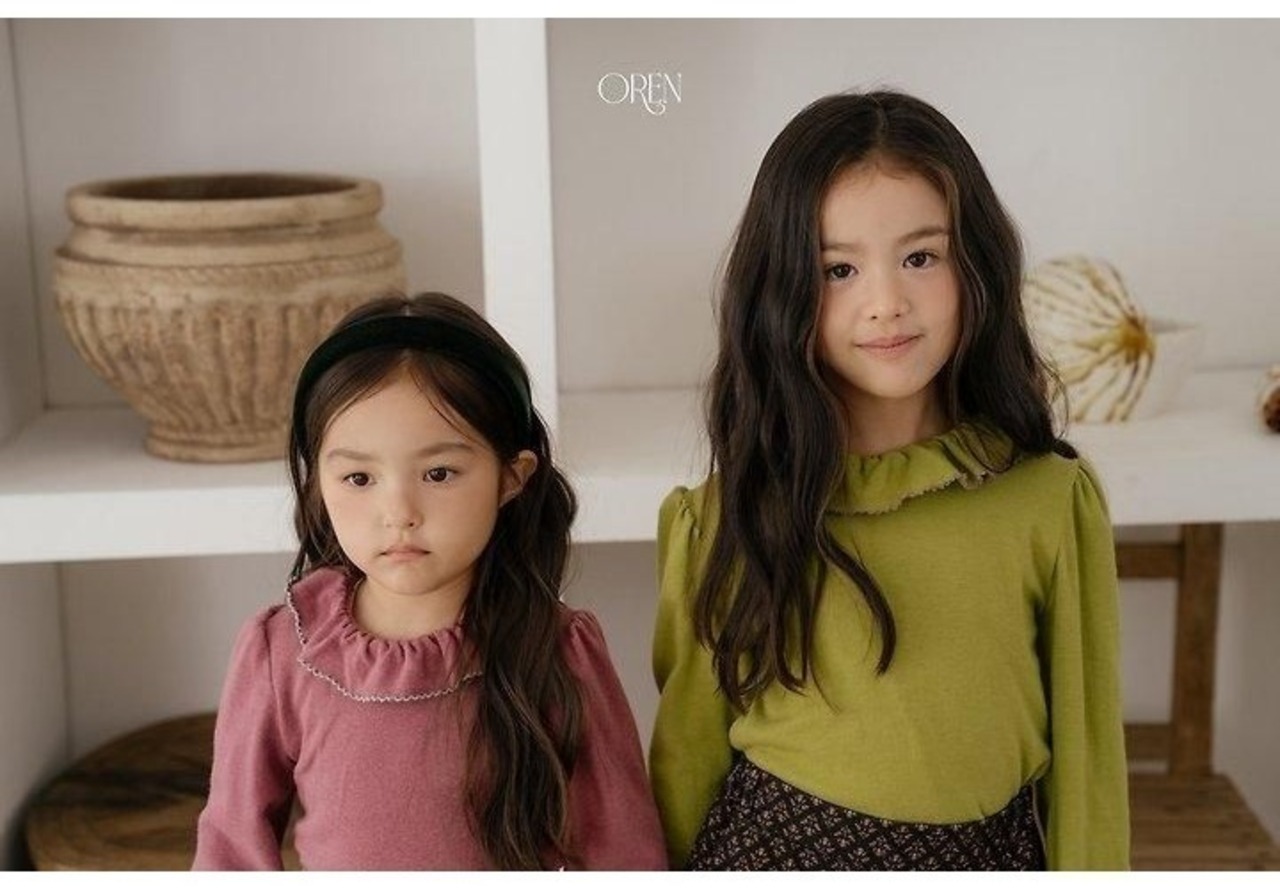 〖取寄〗韓国子供服 / 26winter / oren / ベルベットヘアバンド / キッズ *FREE*