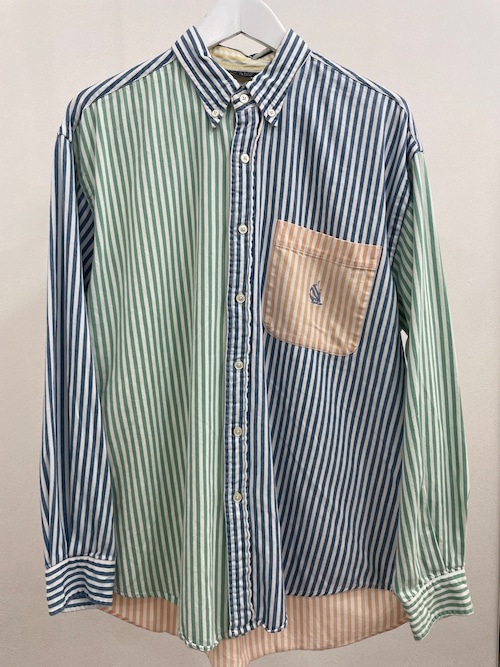 nautica crazy patterns long sleeve shirt