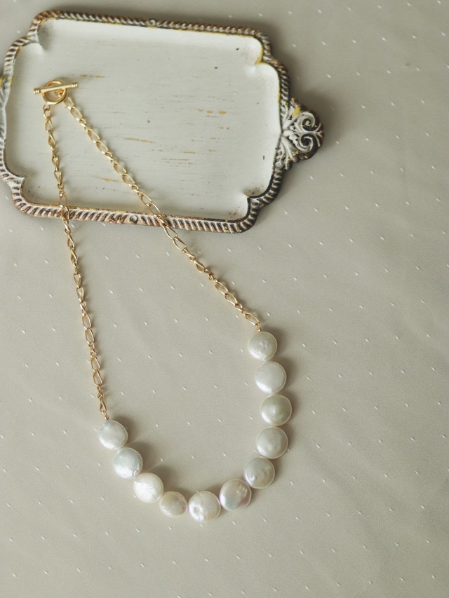 pearl gold necklace Ⅰ