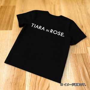 TIARA IN ROSE オリジナルTシャツ（ブラック）