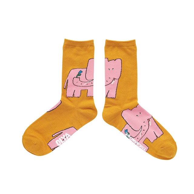 Olya Socks Elephant ソックス　靴下