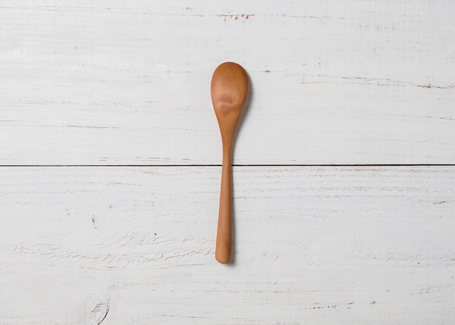 モッコク材 デザートスプーン（オイルフィニッシュ・木の匙・木製カトラリー）／Canaria Wood Works