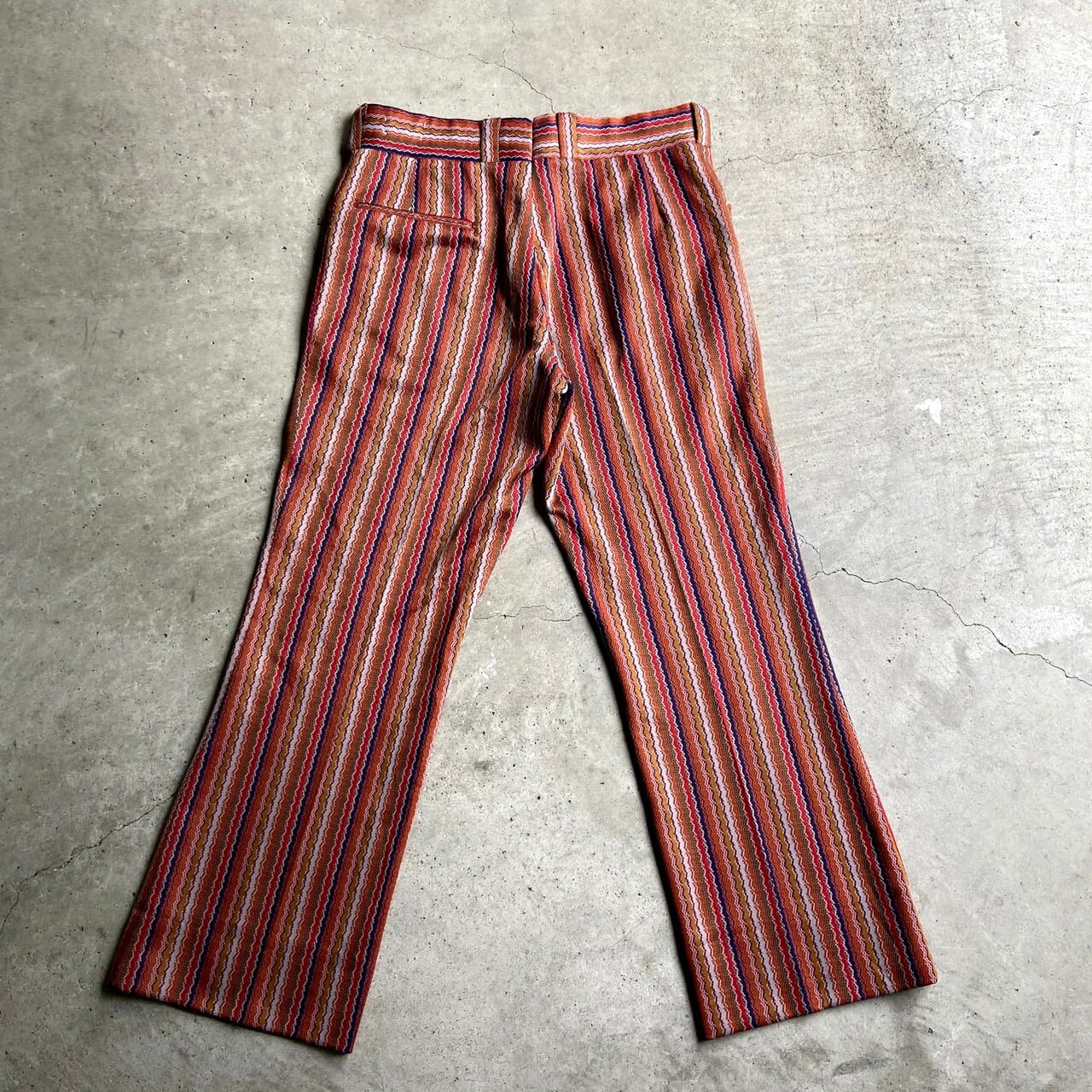 定番超歓迎】 古着 70年代 HARRIS SLACKS 総柄 フレアパンツ メンズw30 ヴィンテージ /eaa355037の通販 by 古着屋JAM  ラクマ店｜ラクマ