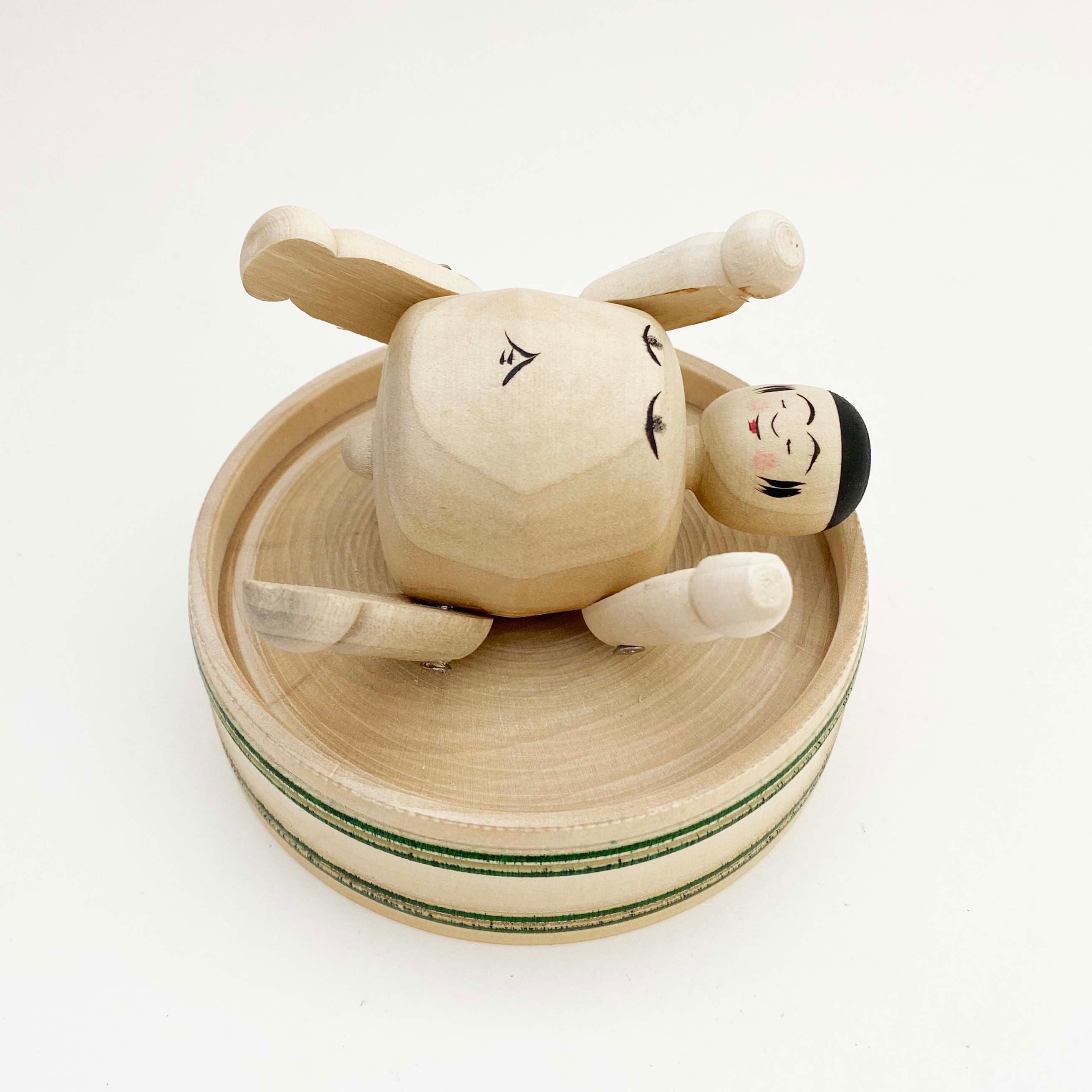 別注木地玩具 行水坊や(遠刈田系/佐藤英裕工人)