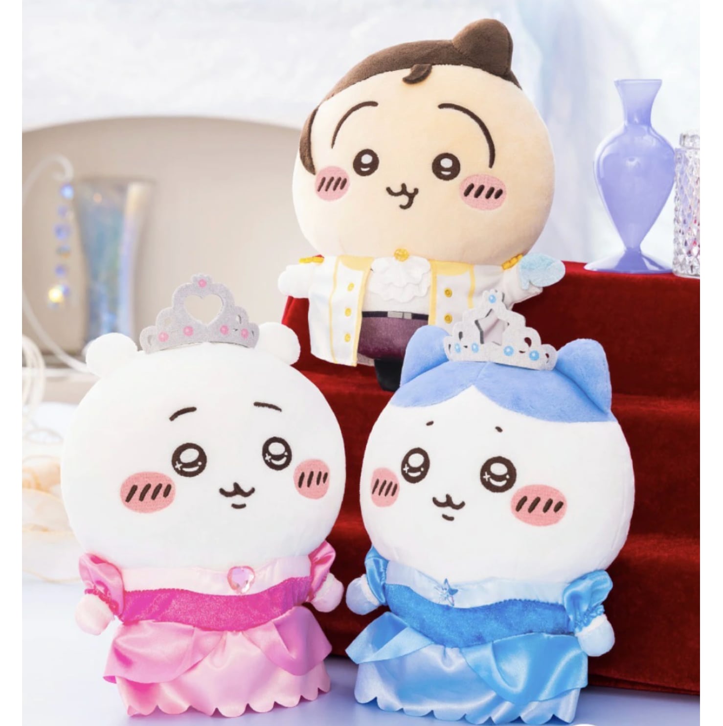 【初期☆レア】ちいかわ ハチワレ うさぎ　bigぬいぐるみ セット 希少初期ちいかわ 超BIGぬいぐるみ 3体セット！ ハチワレ うさぎ
