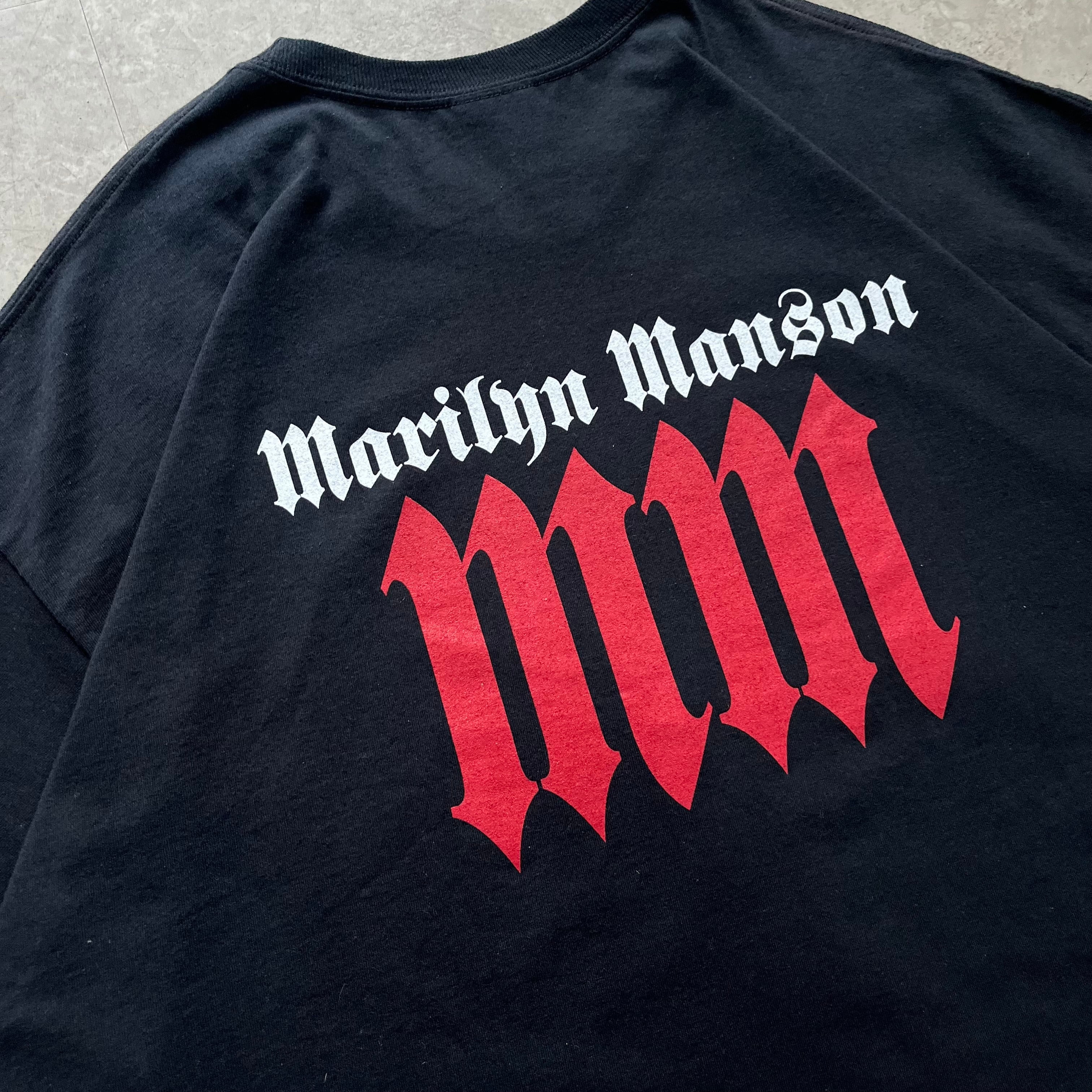 2004s Marilyn Manson photo print T-shirt【仙台店】 | What'z up