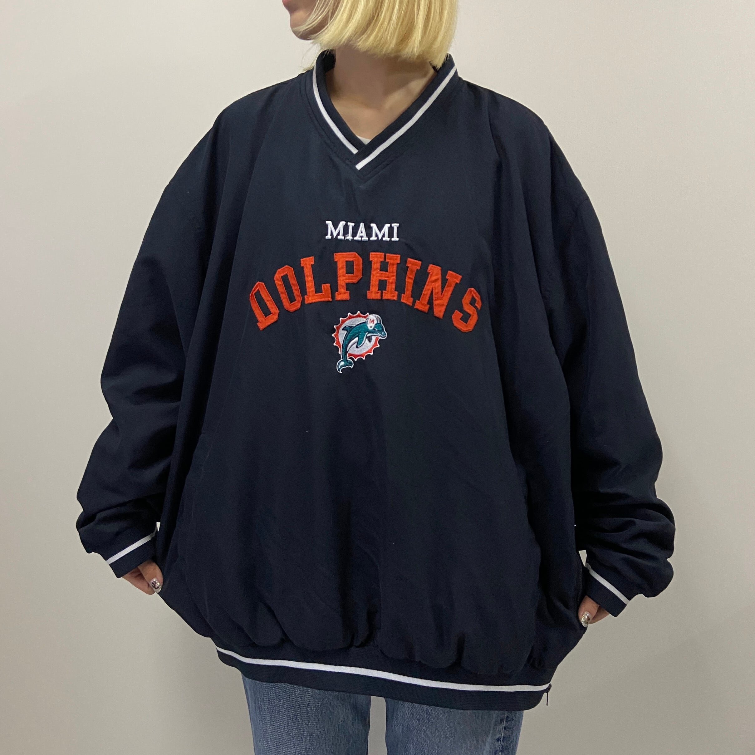 Russell 90s USA製 NFL アメフト マイアミドルフィンズ XL 超レア 90s
