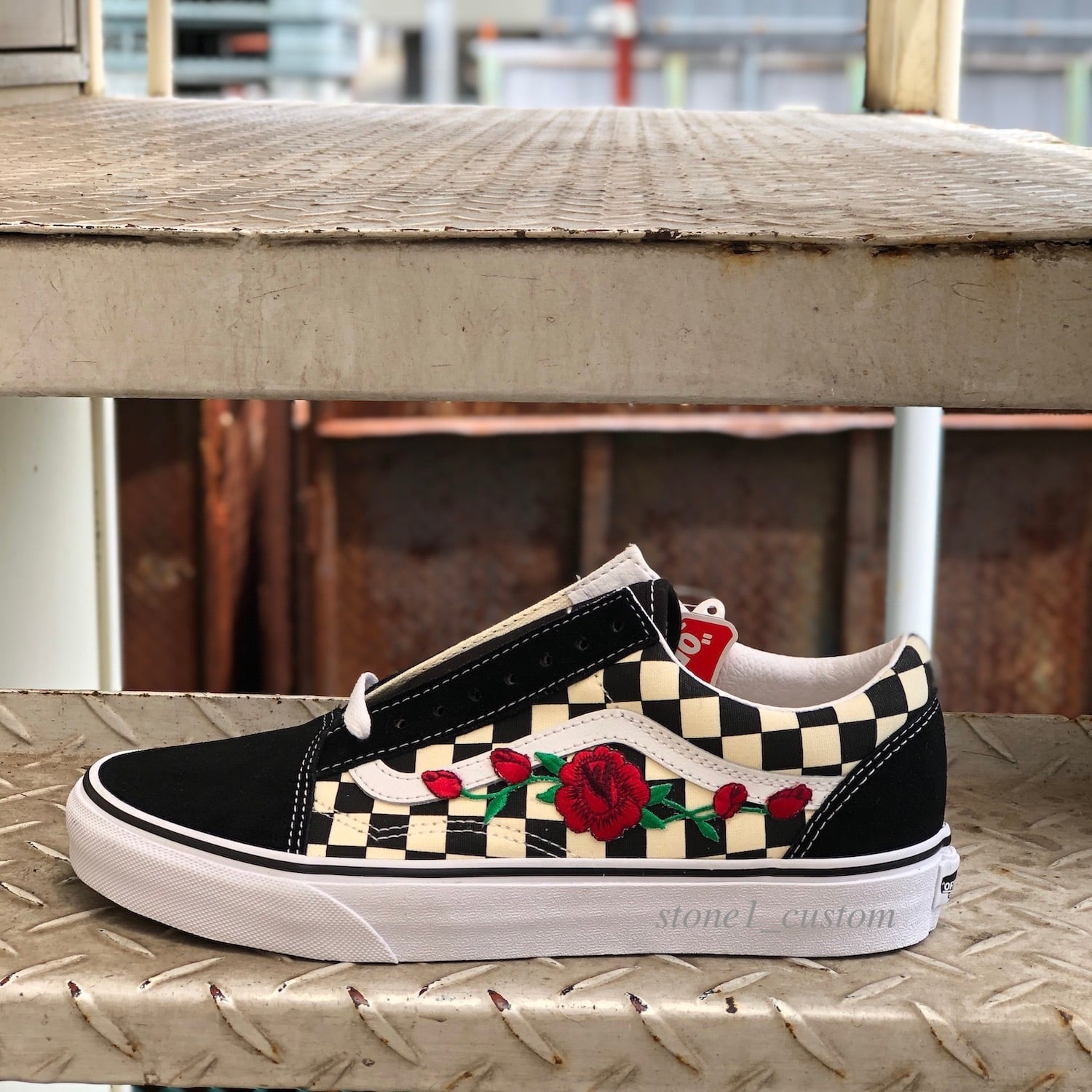 【FF柄】VANS OLD SKOOL Custom Sneaker カスタム