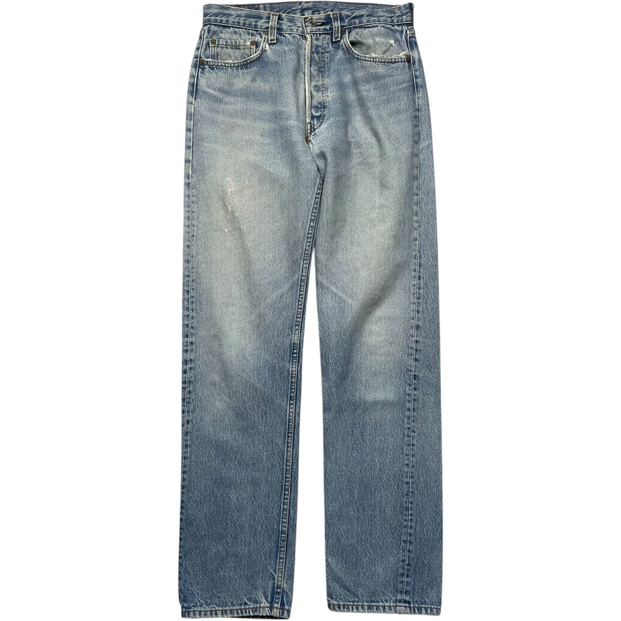 《実寸 W31L32》 Levi's リーバイス 501 デニムパンツ ストレート USA製 90年代 vintage no.6041