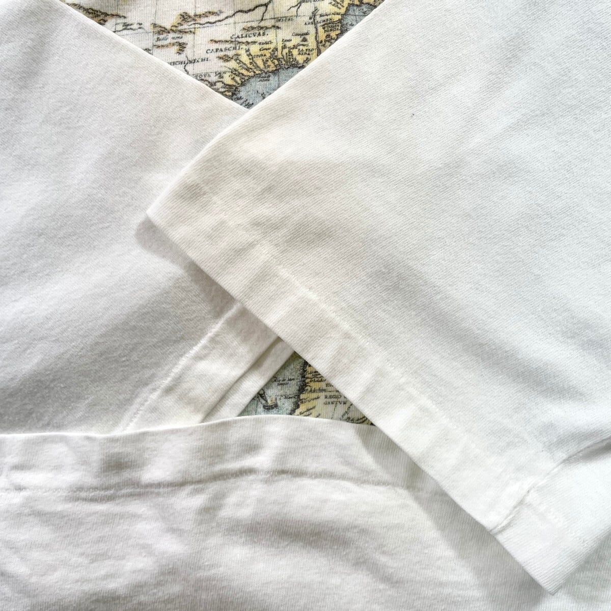 90年代 BANANA REPUBLIC バナナリパブリック 世界地図 プリントTシャツ
