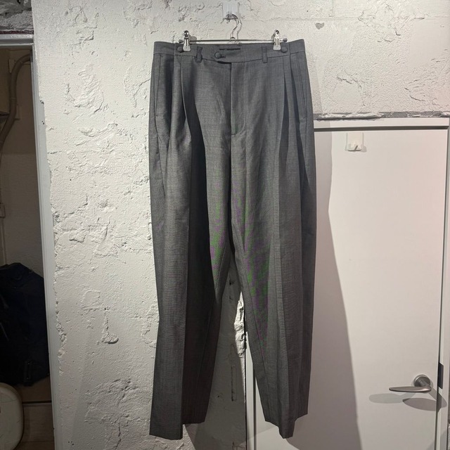 ORIMI オリミ 25AW DINNER SLACKS ワイドスラックス A25201 グレー 