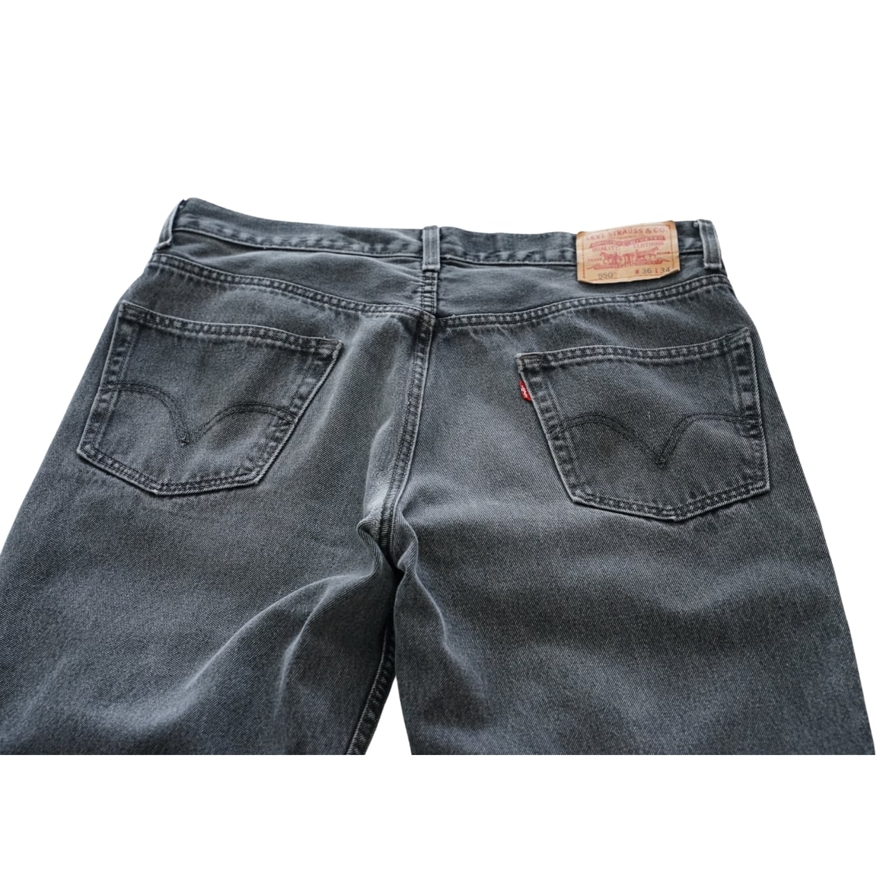 Levi's｜550 ブラックデニムパンツ W36 L34｜NA213 | Pickle