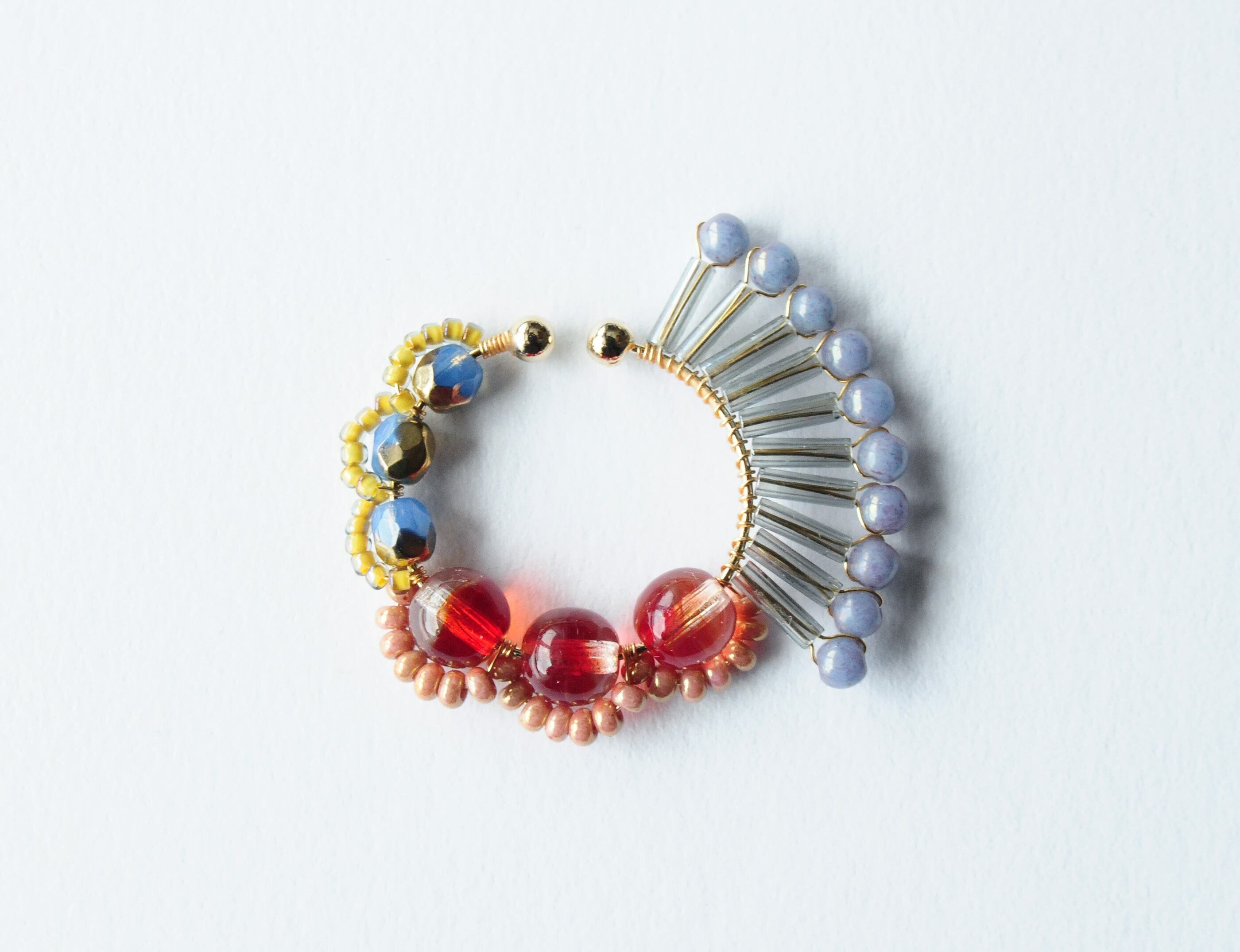 ＜Rollo～イロヅクビジュー～＞イヤーカフ『 ハミングバード/hummingbird 』<41>