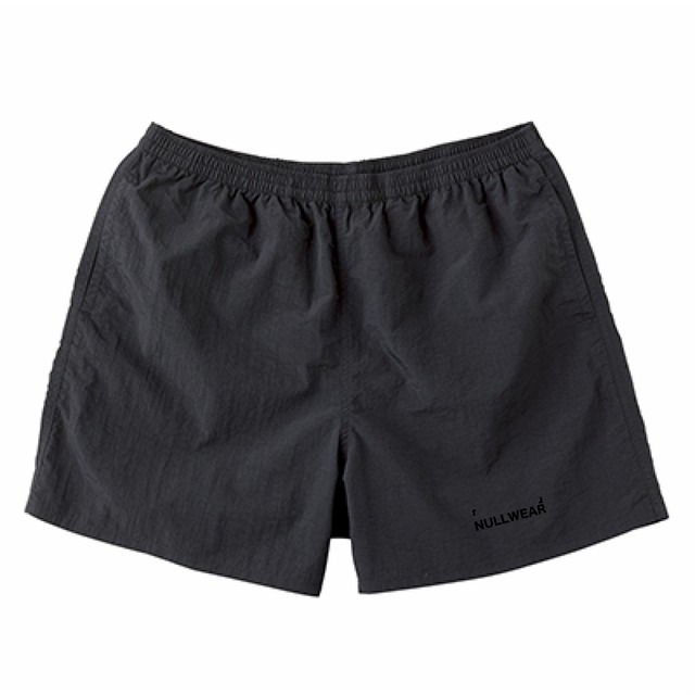 NULL NYLON SHORTS / BLACK