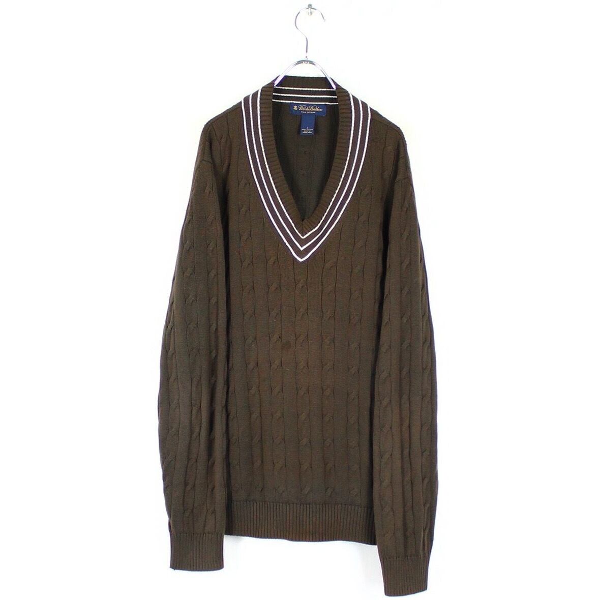 Brooks Brothers チルデンニットセーター　復刻　Lサイズ Brooks Brothers チルデンニットセーター 復刻 Lサイズ Brooks