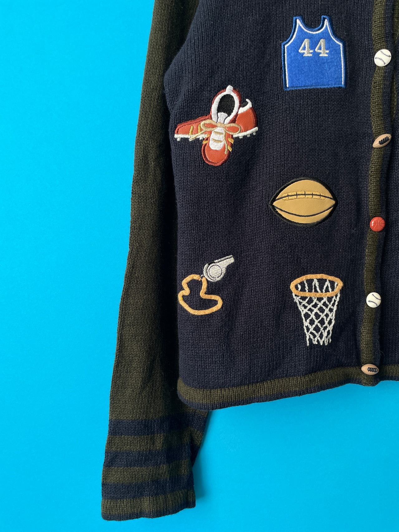 Sports festival cardigan hand embroidered - 6