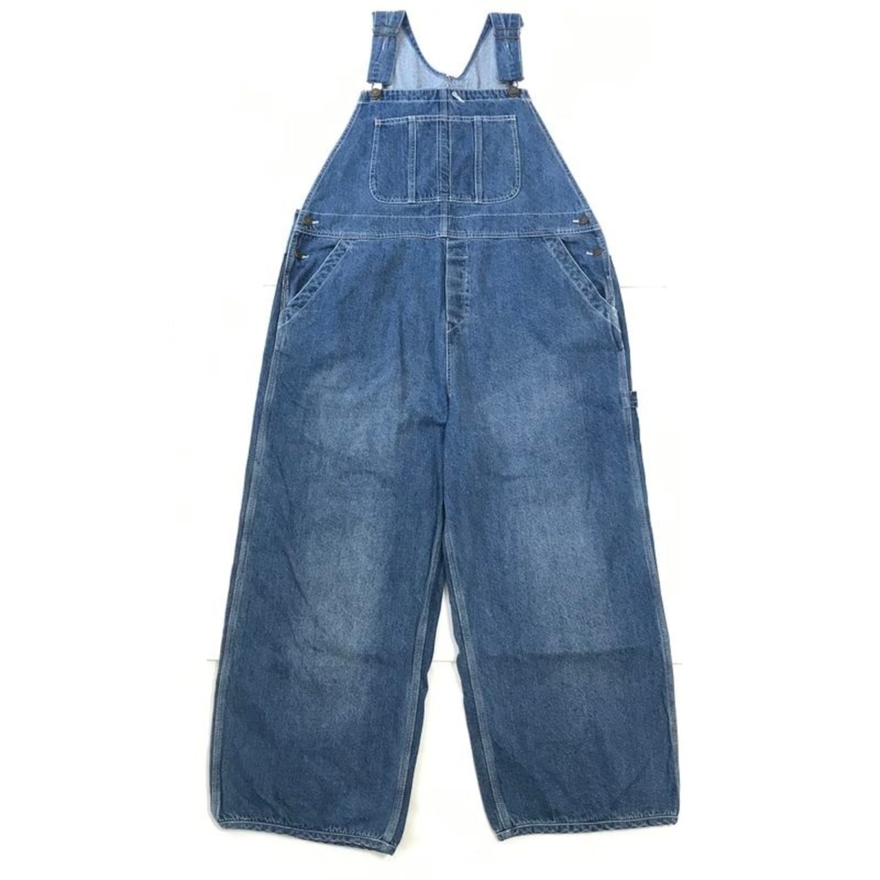 完売 ARGUE アギュー OVERSIZED LADY OVERALL DENIM オーバーサイズ 