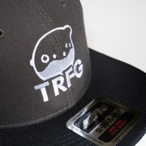 TRFG OTTO  キャップ ブラック&チャコールグレー