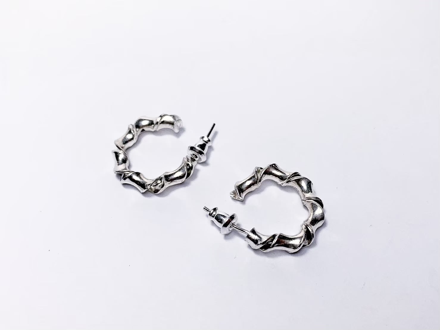 meian silver - screw pierce | HAPPY COMPANY