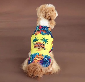 【nalu_select】Summer Holiday トロピカルシャツ(yellow)