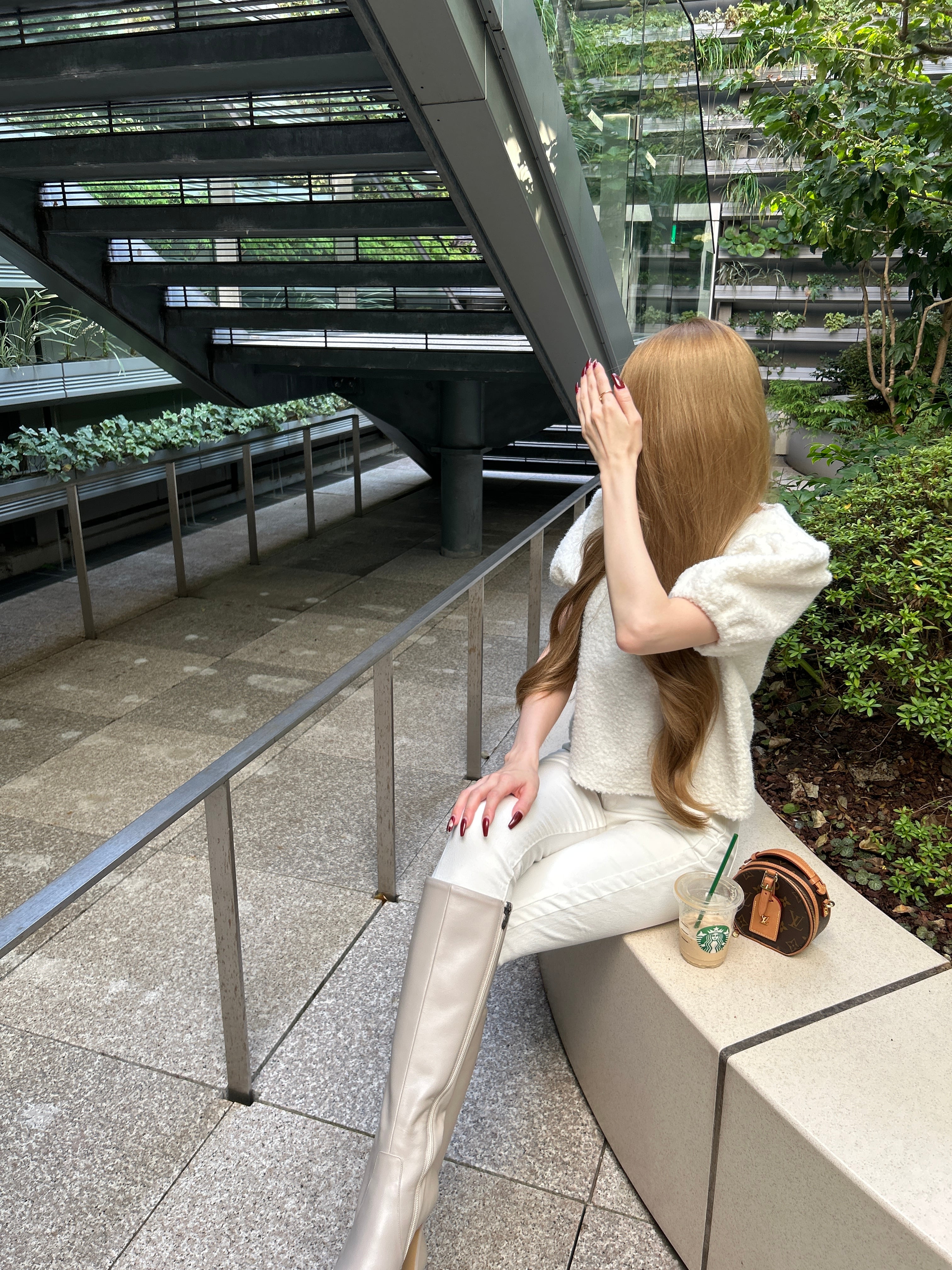 Raffian ダメージスウェットパンツ グレー ダメージスウェットパンツ グレー | Raffian