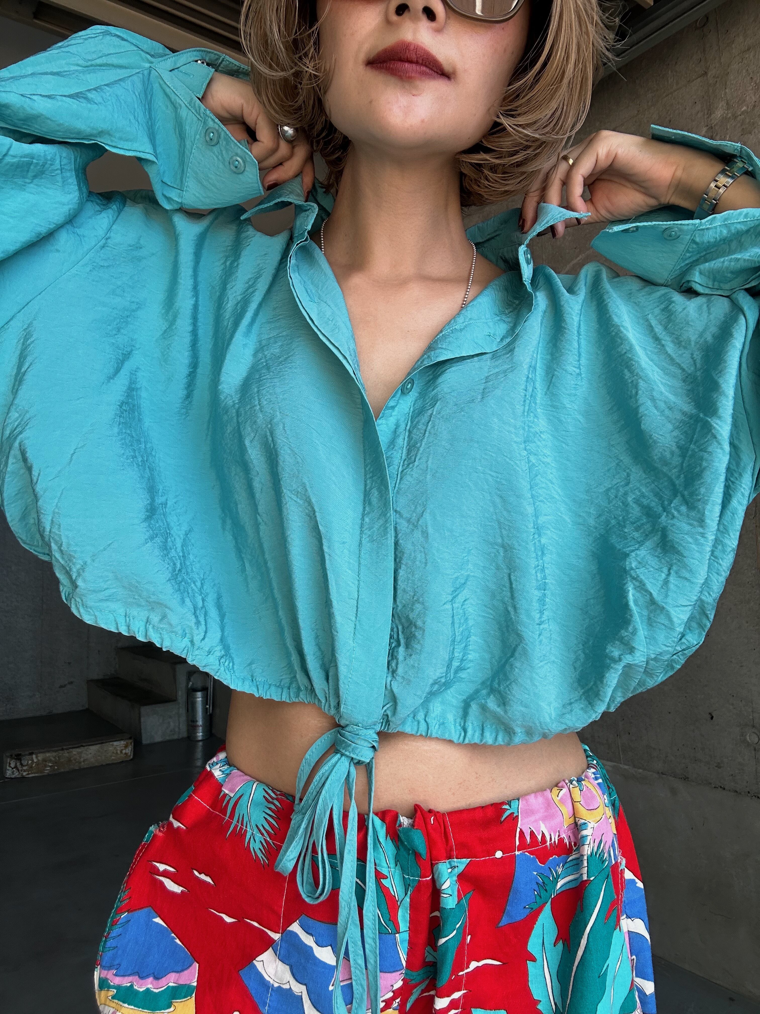 (SH)Rayon short blouse