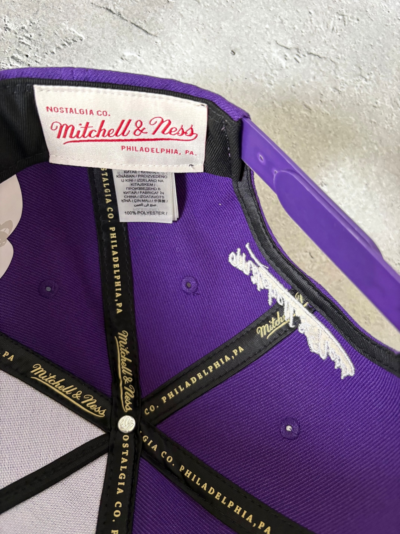 Mitchell&Ness/ミッチェルアンドネス NBA ロサンゼルス・レイカーズ スナップバック キャップ