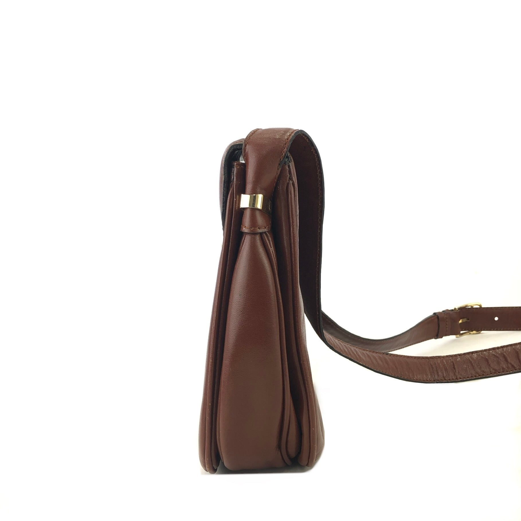 美品♡old celine ショルダーバッグ CELINE（セリーヌ） ショルダーバッグ マカダム PVC ブラウン