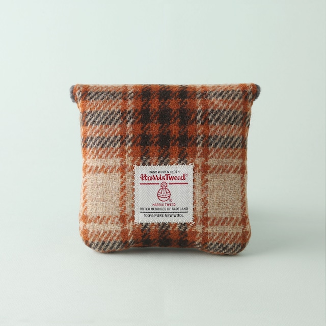 6サイズから選べるHarris Tweedを使用したーパターカバー （ネオマレット型・マレット型・ゼロトルク型対応 ）HT_35NMPT