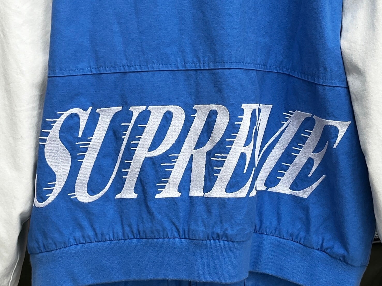Supreme TWILL VARSITY JACKET LIGHT BLUE LARGE 07032 | BRAND BUYERS 