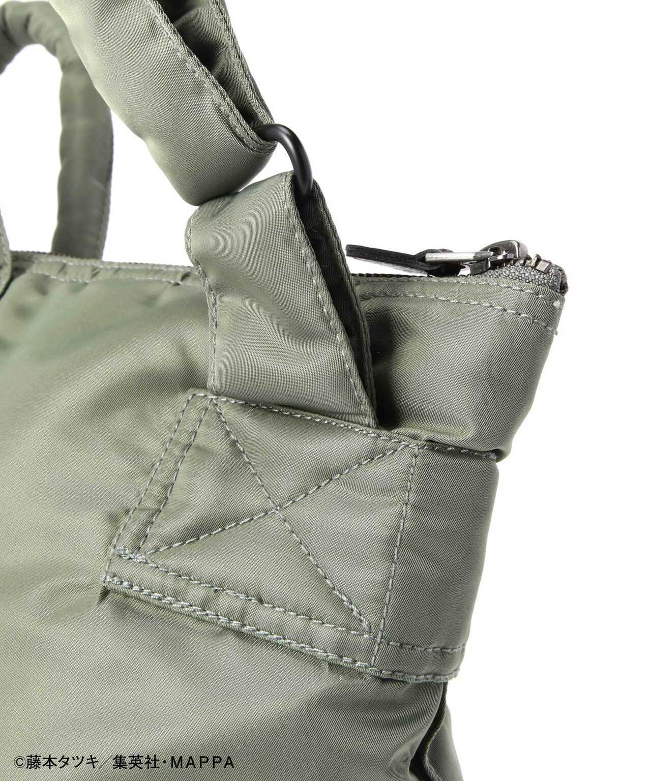 チェンソーマン × ONEMADE AVIREX》SPECIAL HELMET BAG Sage | 武蔵