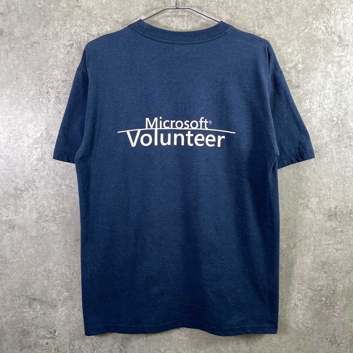 00年代 Microsoft マイクロソフト 企業ロゴ プリントTシャツ メンズXL