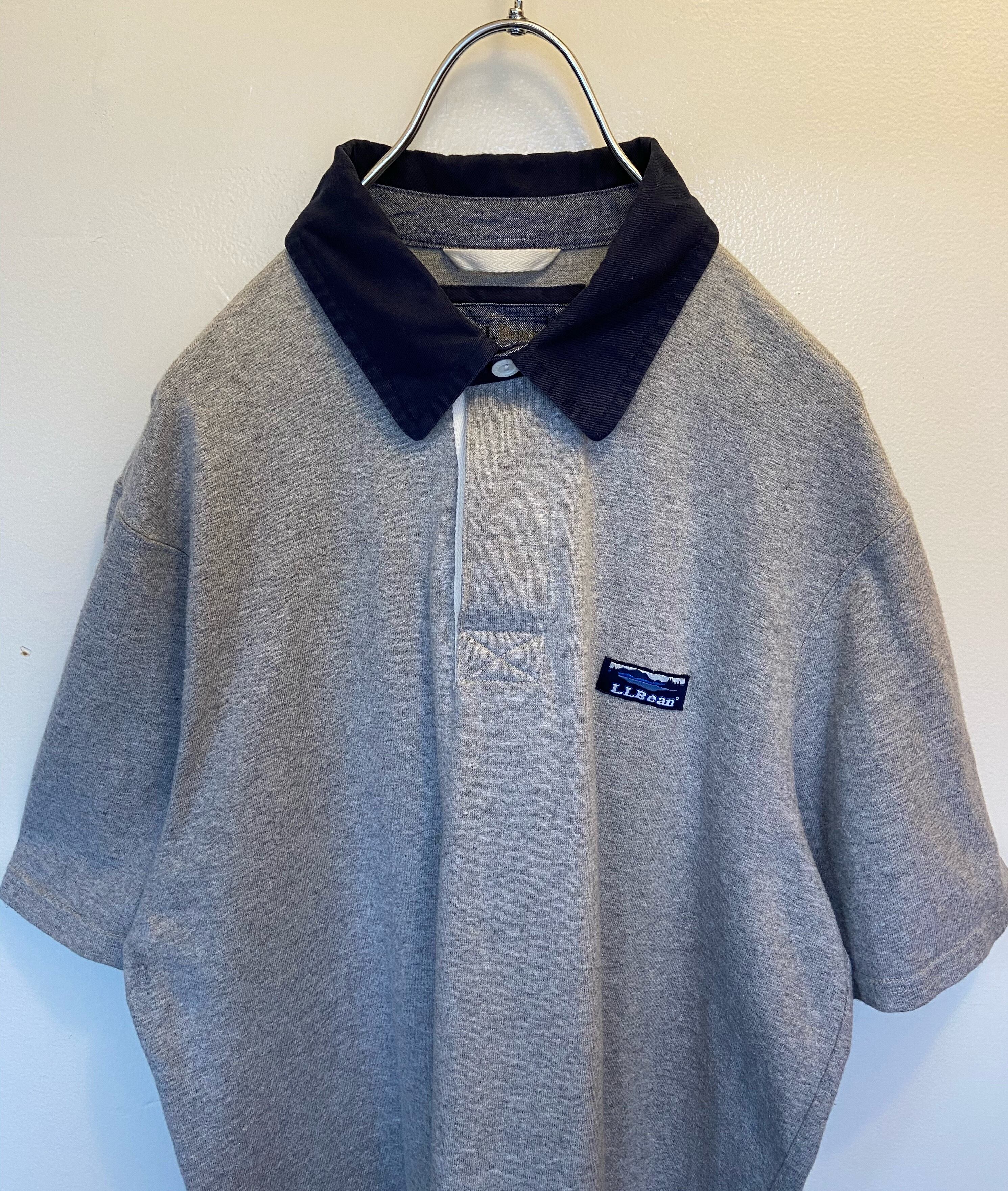 古着 LL.Bean 刺繍 ポロシャツ  ワンポイントロゴ 90s 半袖 