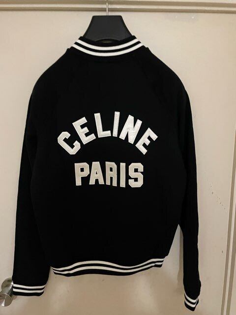 CELINE Hedi Simane カレッジ テディジャケット スタジャン | SOHOO CELINE Hedi Simane カレッジ テディジャケット スタジャン | SOHOO