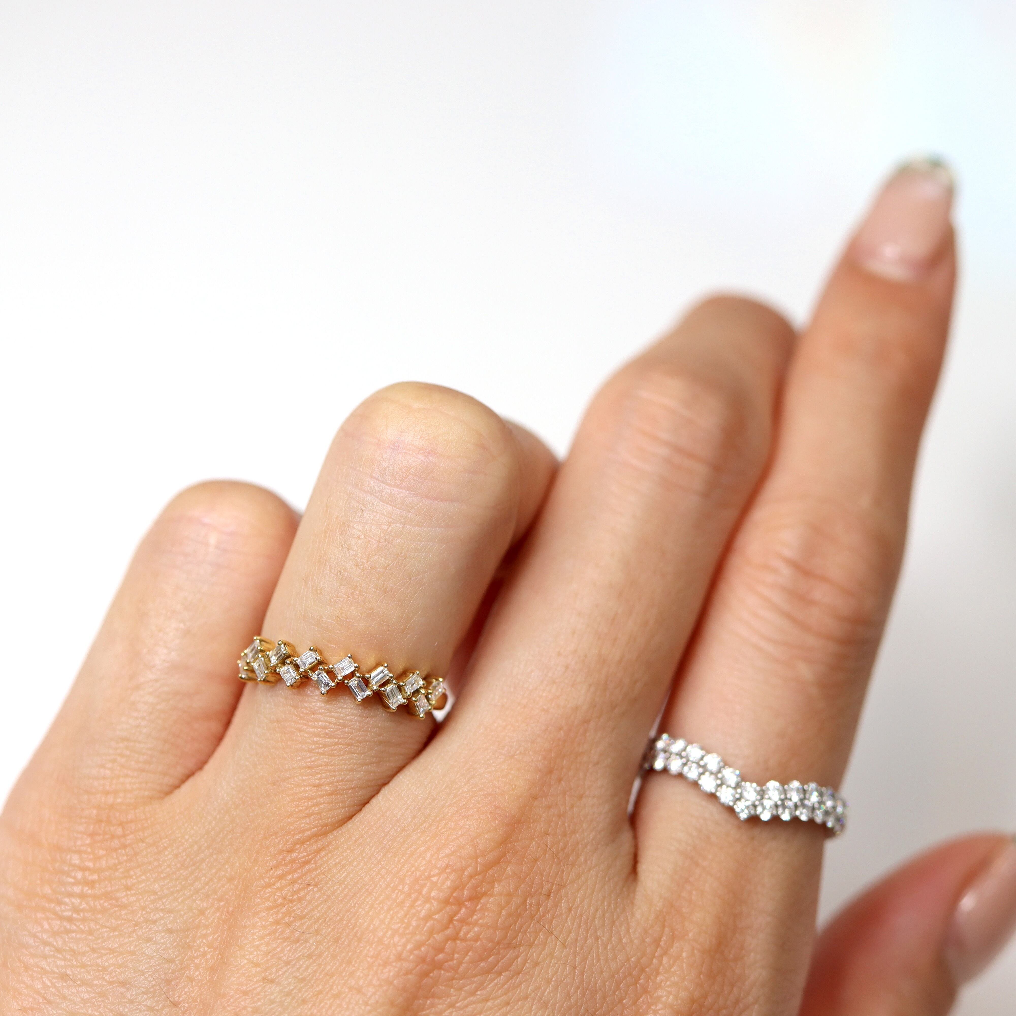 K18YGダイヤモンドリング D 0.27ct | FADEN JEWELRY