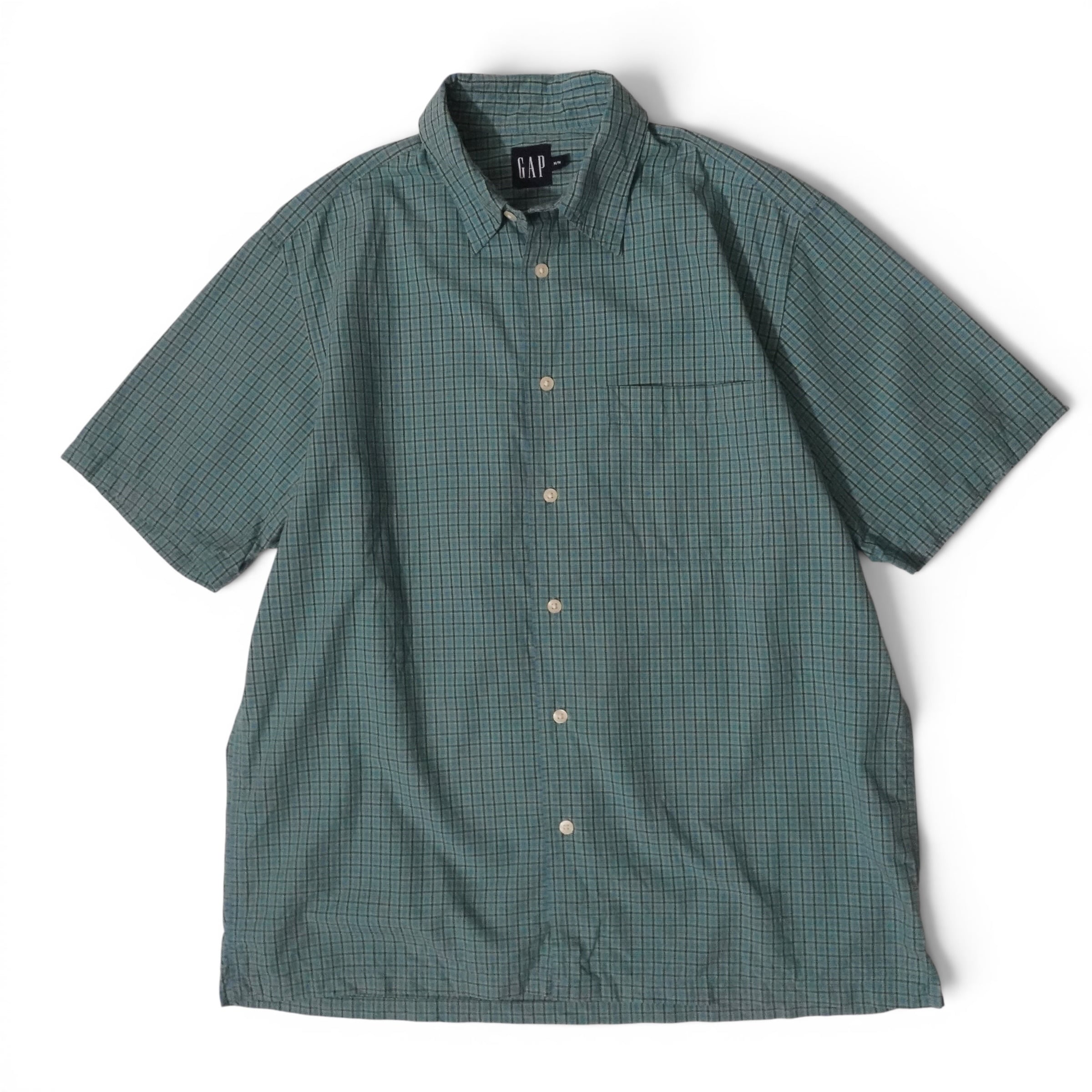 1950's - 1960's Vintage Open Collar Rayon Shirt / 50年代〜60年代