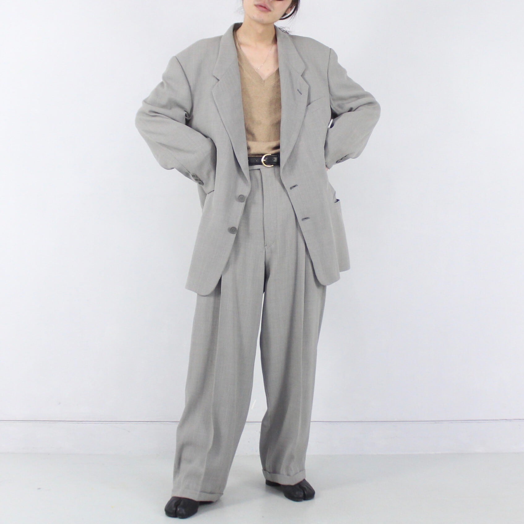 GIORGIO ARMANI オーバーサイズ 2ピースセットアップ テーラード