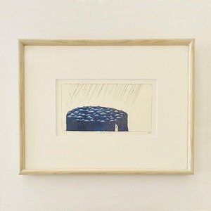 荒木珠奈「波間に眠る」ARAKI Tamana/ etching, aquatint(sheet）