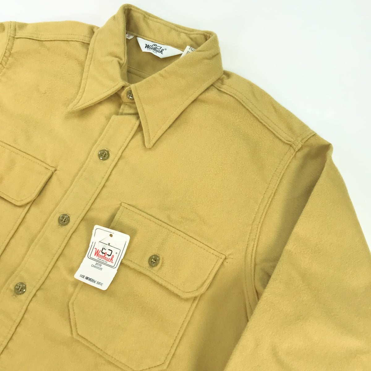 WOOLRICH ウールリッチ 80〜 90年代 デッドストック シャモア WOOLRICH ウールリッチ 80〜 90年代 デッドストック シャモア