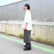 Leh(レー)Layered Wide Track Pants style