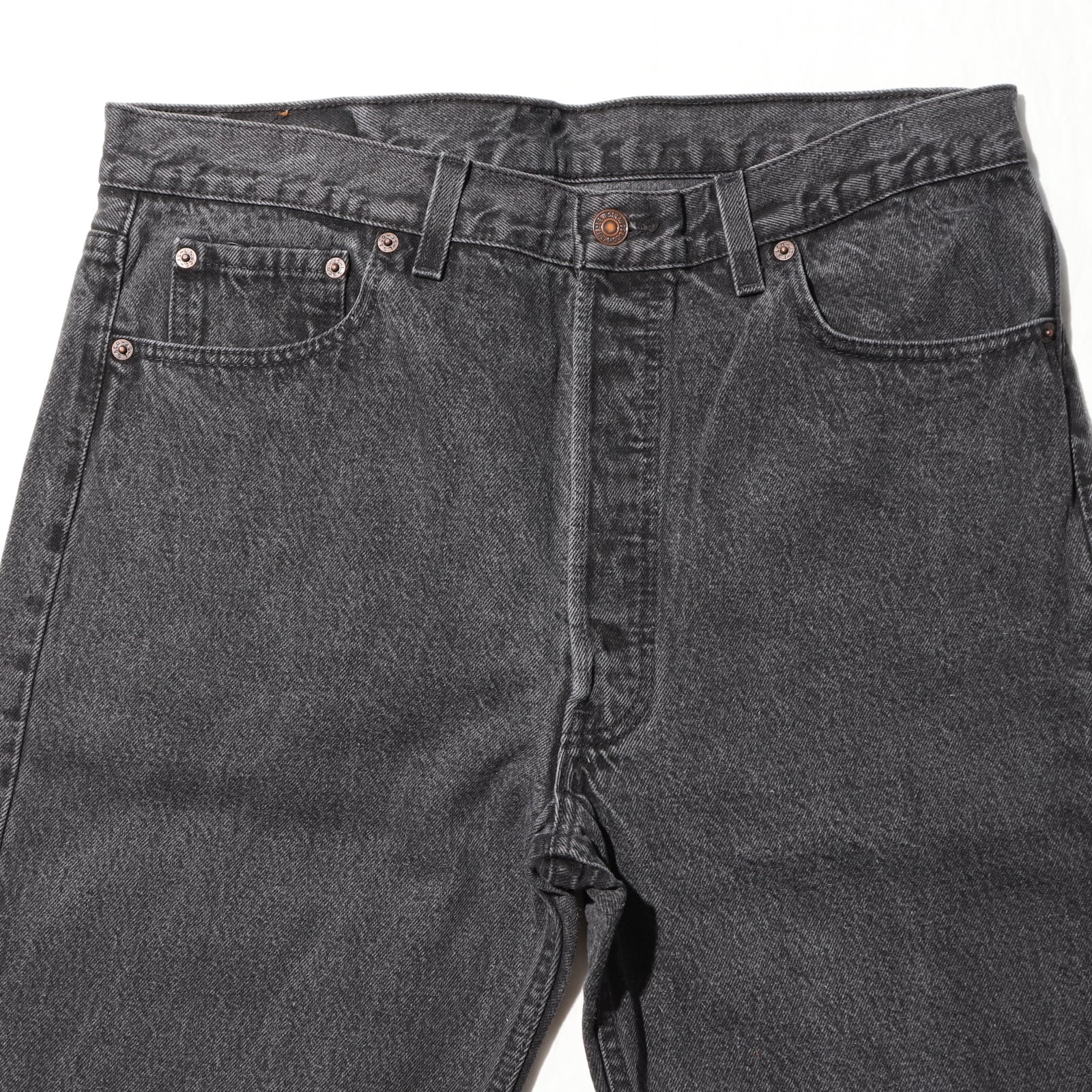 美品 36×30 裾上げ済 Levi's 501 USA 93年 サルファーブラック 美品 36×30 裾上げ済 Levi's 501 USA 93年 サルファーブラック