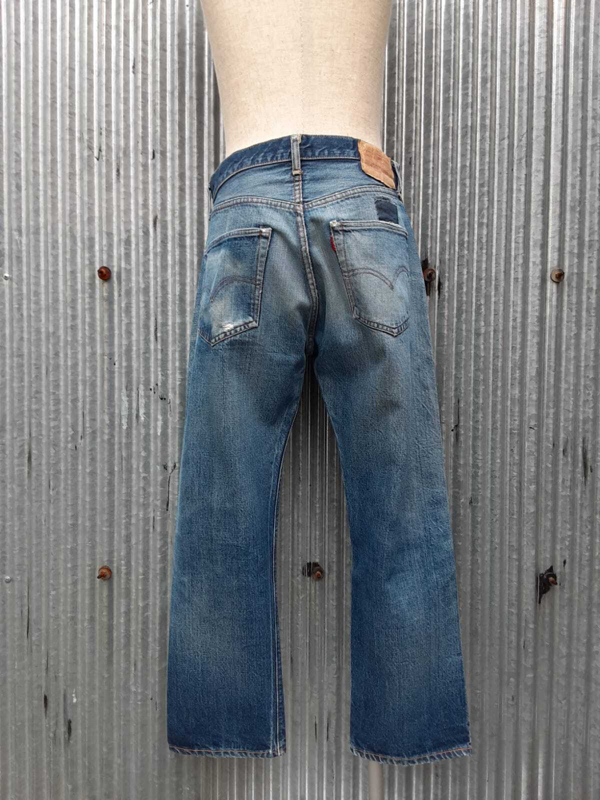 60s 70s vintage levis 501 E総丈約92cm